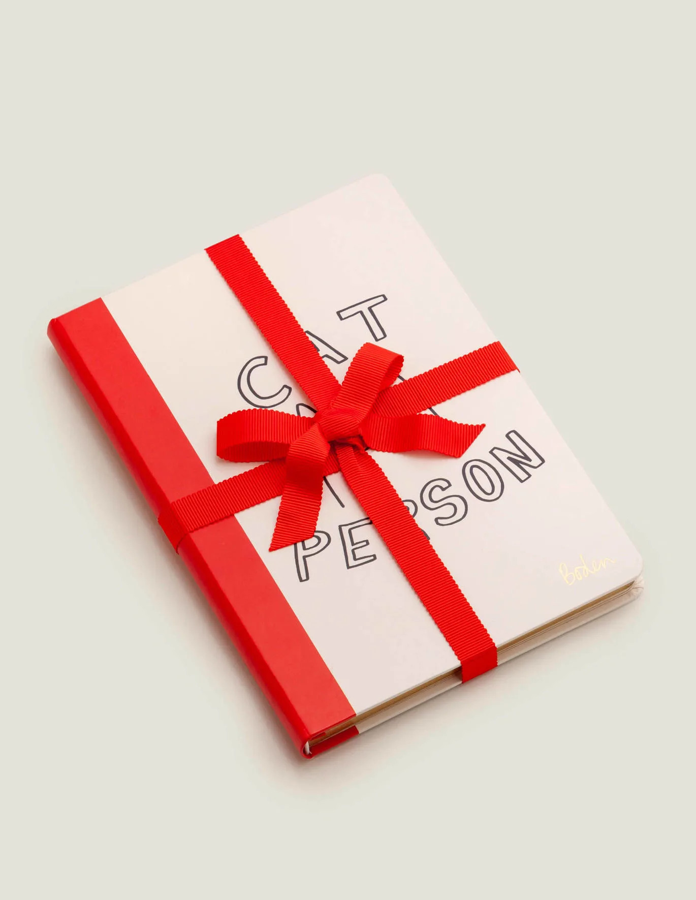 Hardback Notebook - Cat Person | Boden US | Boden (US)
