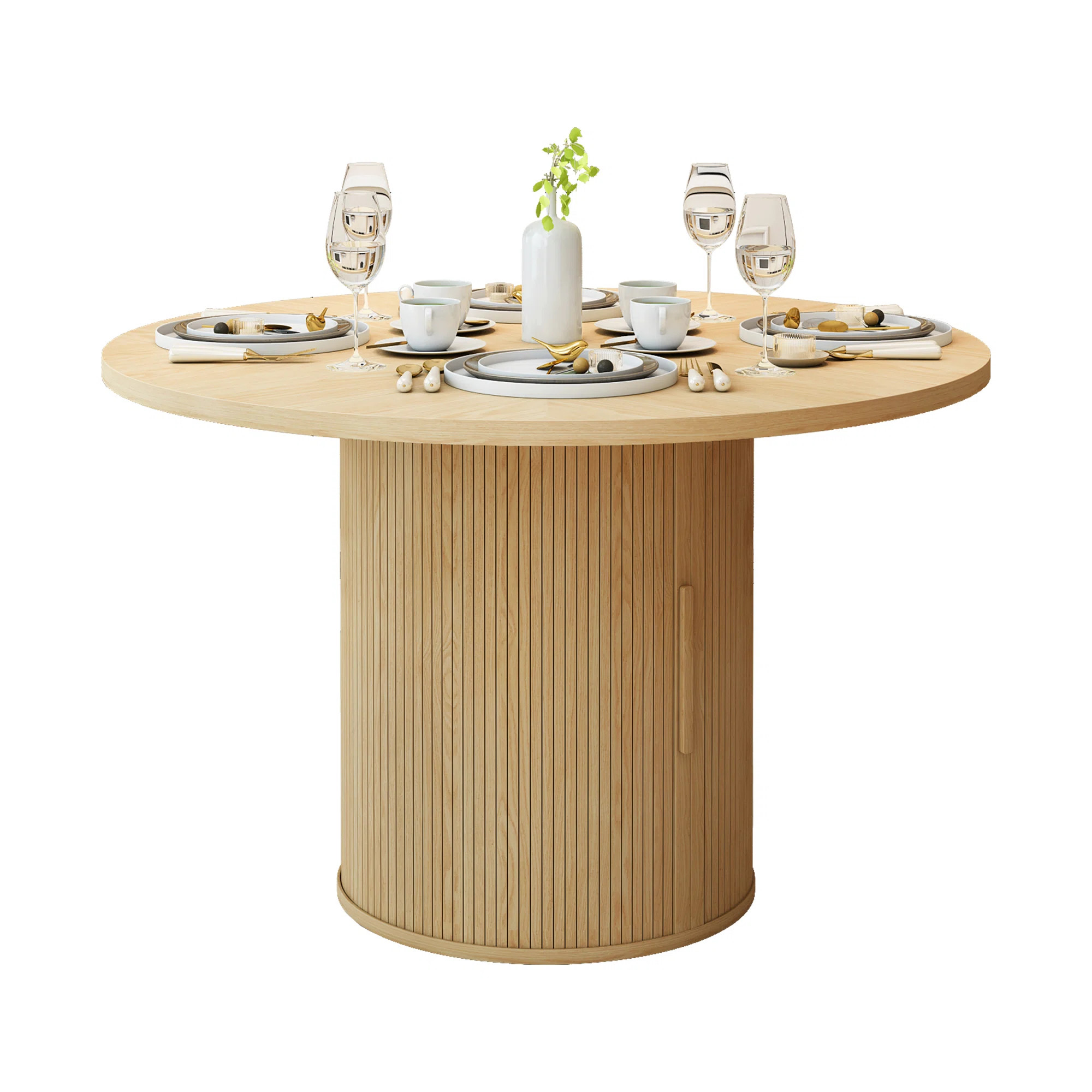 47.24" Round Pedestal Dining Table | Wayfair North America
