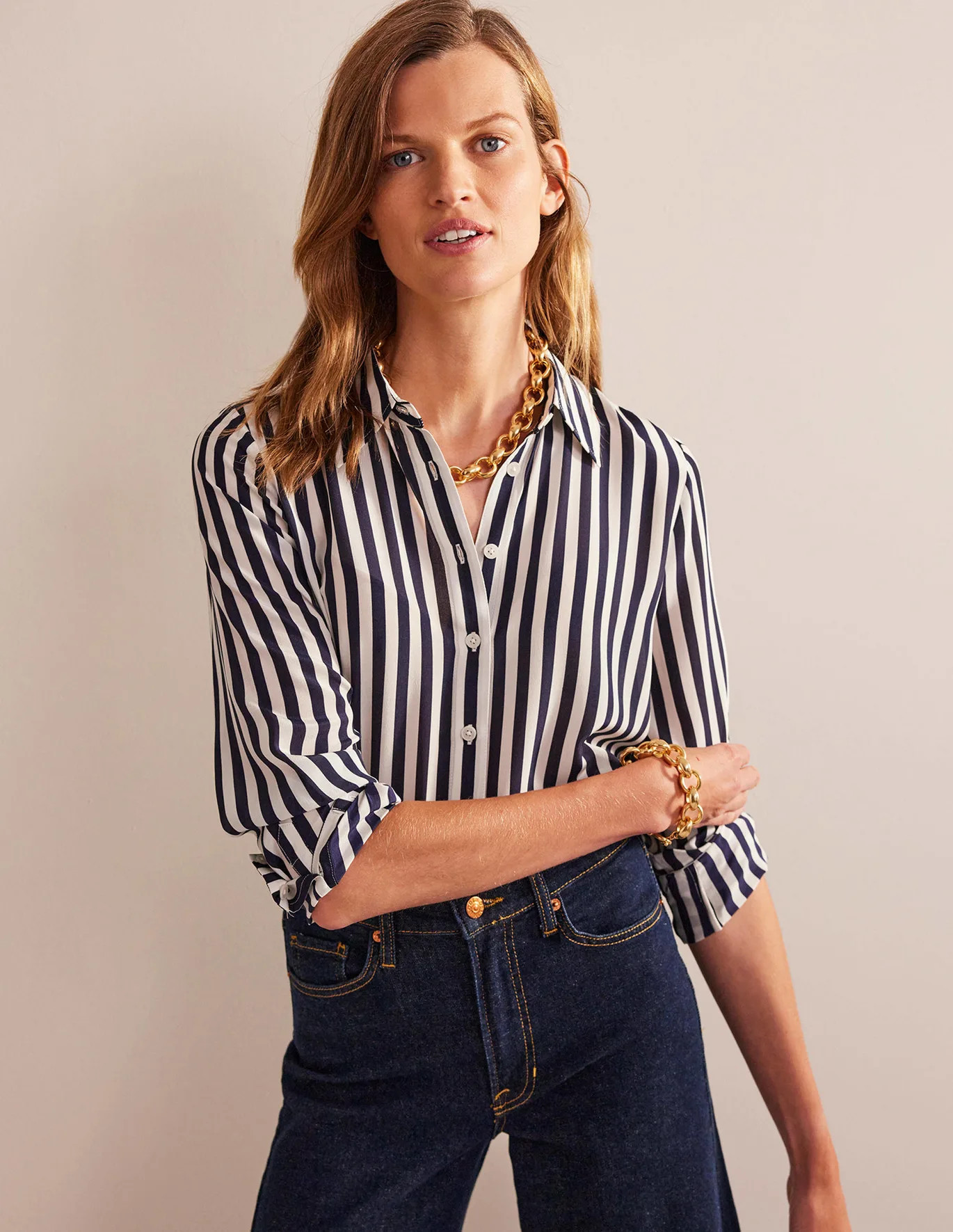 Sienna Silk Shirt | Boden (US)