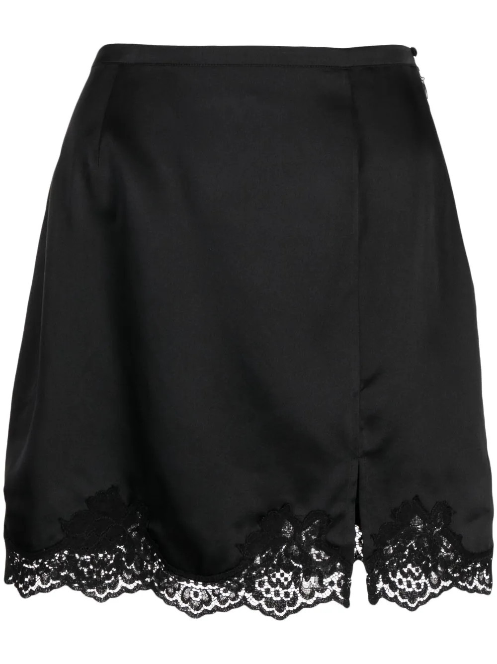 lace-hem slip skirt | Farfetch Global
