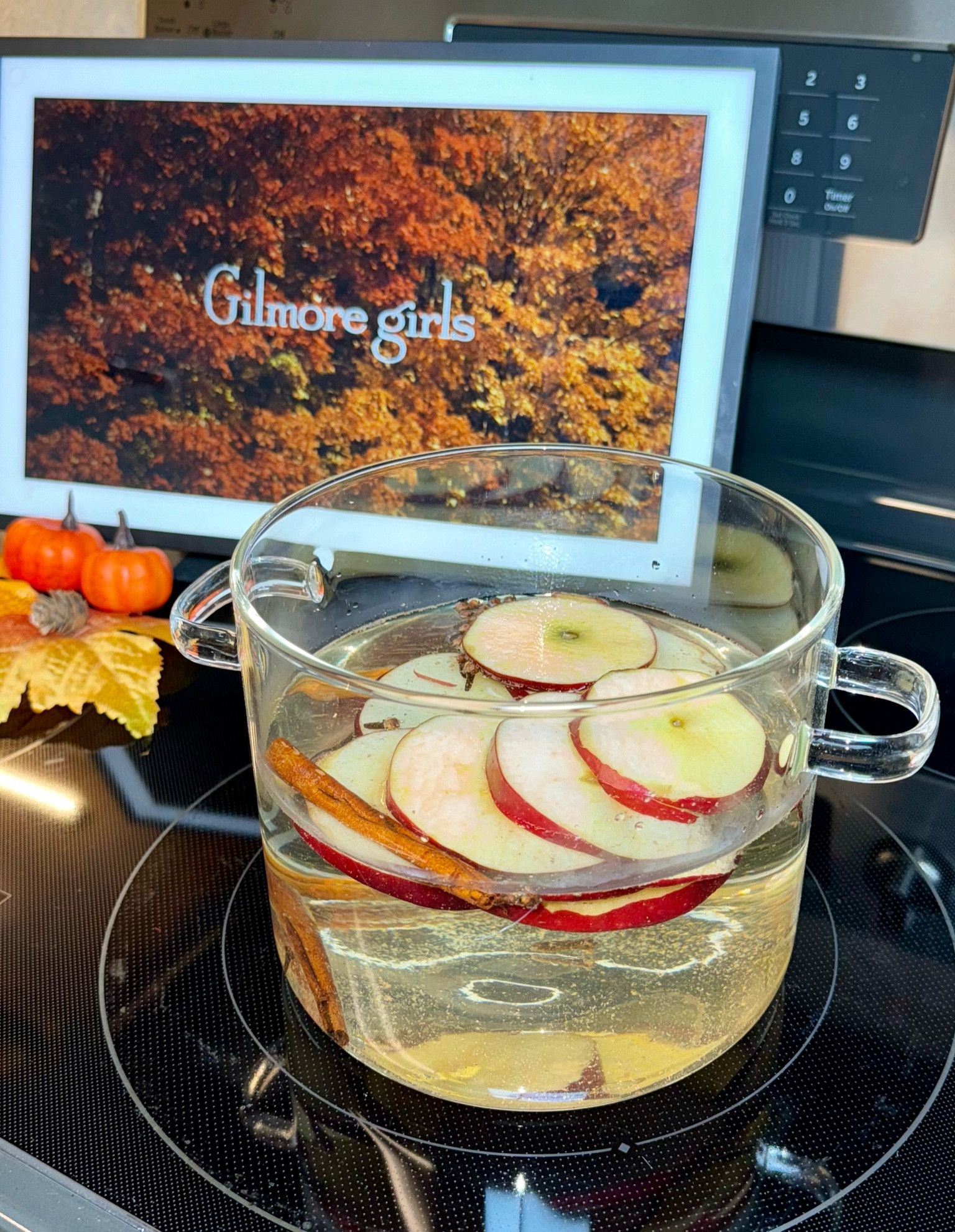 Simmer pot. Fall simmer pot. Glass simmer pot. Potpourri. Glass cooking pot. Glass kitchenware. Fall decor. Fall kitchen. Fall home decor.

#LTKSeasonal #LTKHome #LTKFindsUnder50