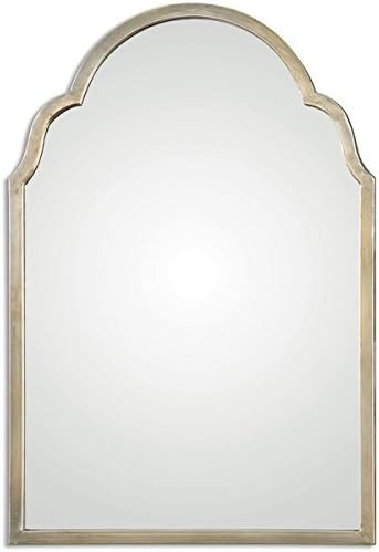 Uttermost Brayden Petite Silver Arch Decorative Wall Mirror | Amazon (US)