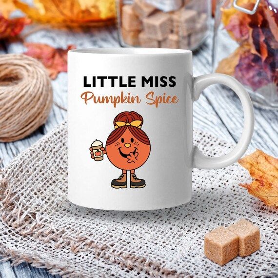 Little Miss Pumpkin Spice coffee mug gift / Halloween / gifts under 15 / fall mug / spooky coffee... | Etsy (US)