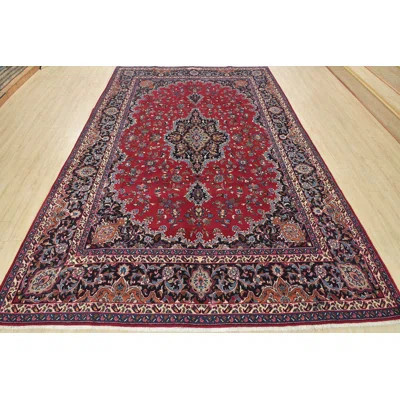 Mushrraf One-of-a-Kind 8'5'' X 11'8'' 1970s Wool Area Rug Red | Wayfair North America