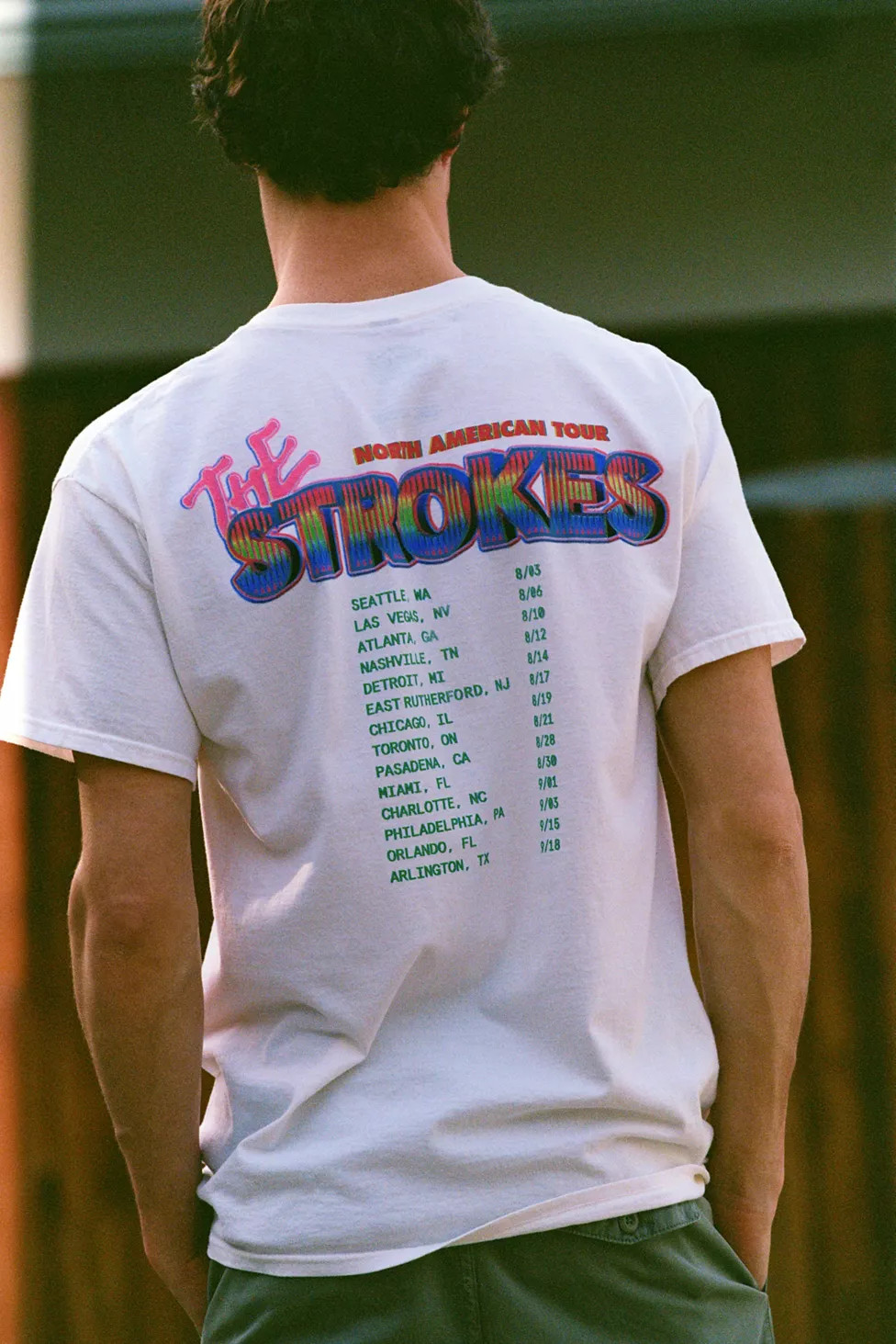 The Strokes Tour Graphic Tee | Urban Outfitters (US and RoW)