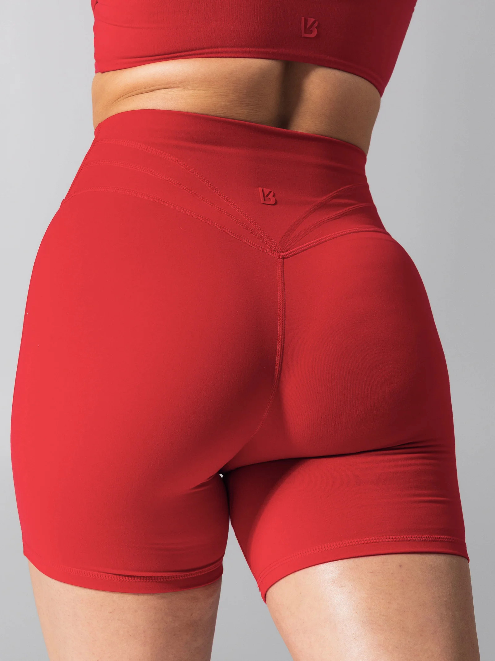 Legacy Short 6" - Lipstick Red | Buffbunny Collection