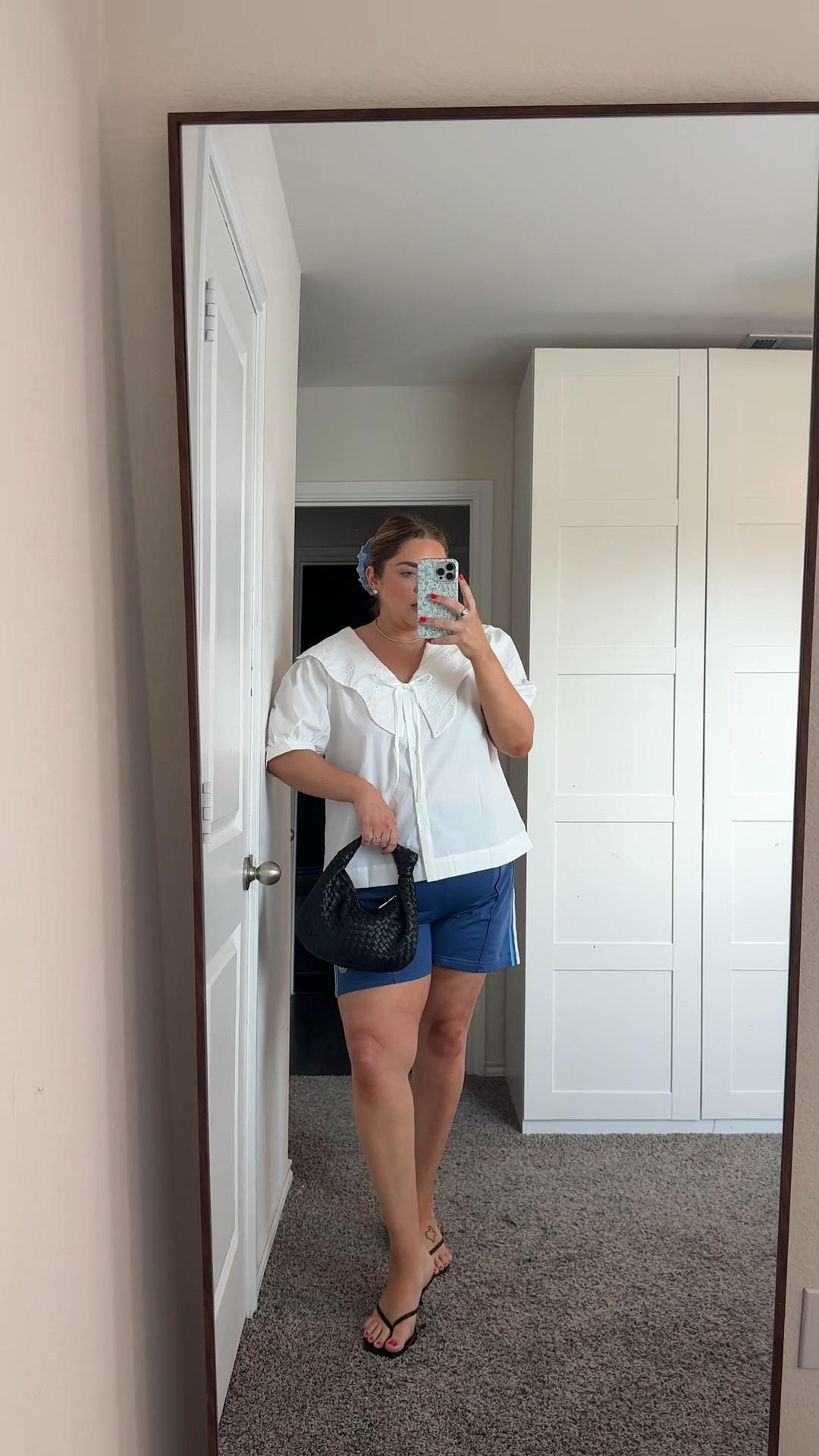 Pinterest athletic short outfit wearing xl in top and adidas shorts

#LTKMidsize #LTKootd