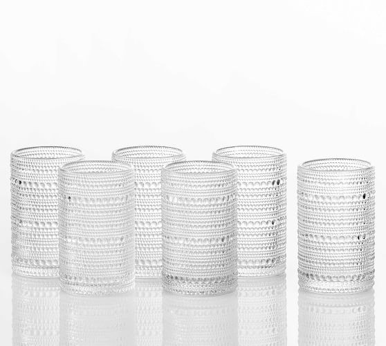 Jupiter Hobnail Drinking Glasses | Pottery Barn (US)