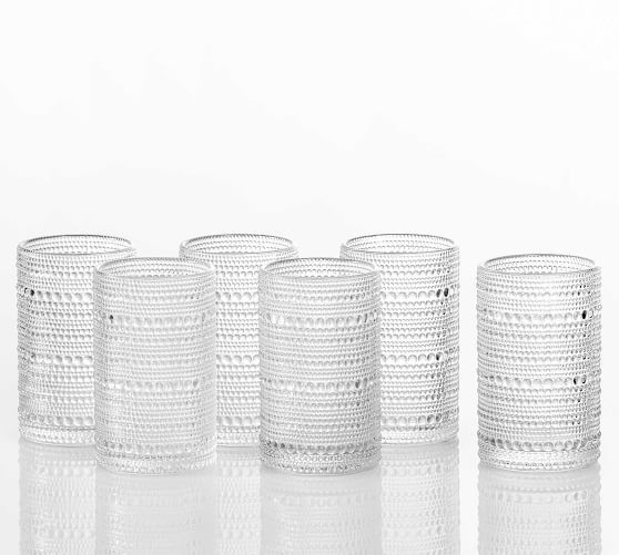 Jupiter Hobnail Drinking Glasses | Pottery Barn (US)