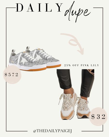 These golden goose sneakers retail for $572, but pink lily has great sneakers that look so similar for $32 after the 25% off! They’re currently on sale with the LTK Sale and are normally &52! 

#LTKsalealert #LTKunder50 #LTKSale