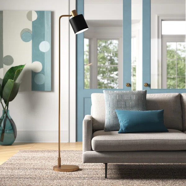 Salena 65" Arched Floor Lamp | Wayfair North America
