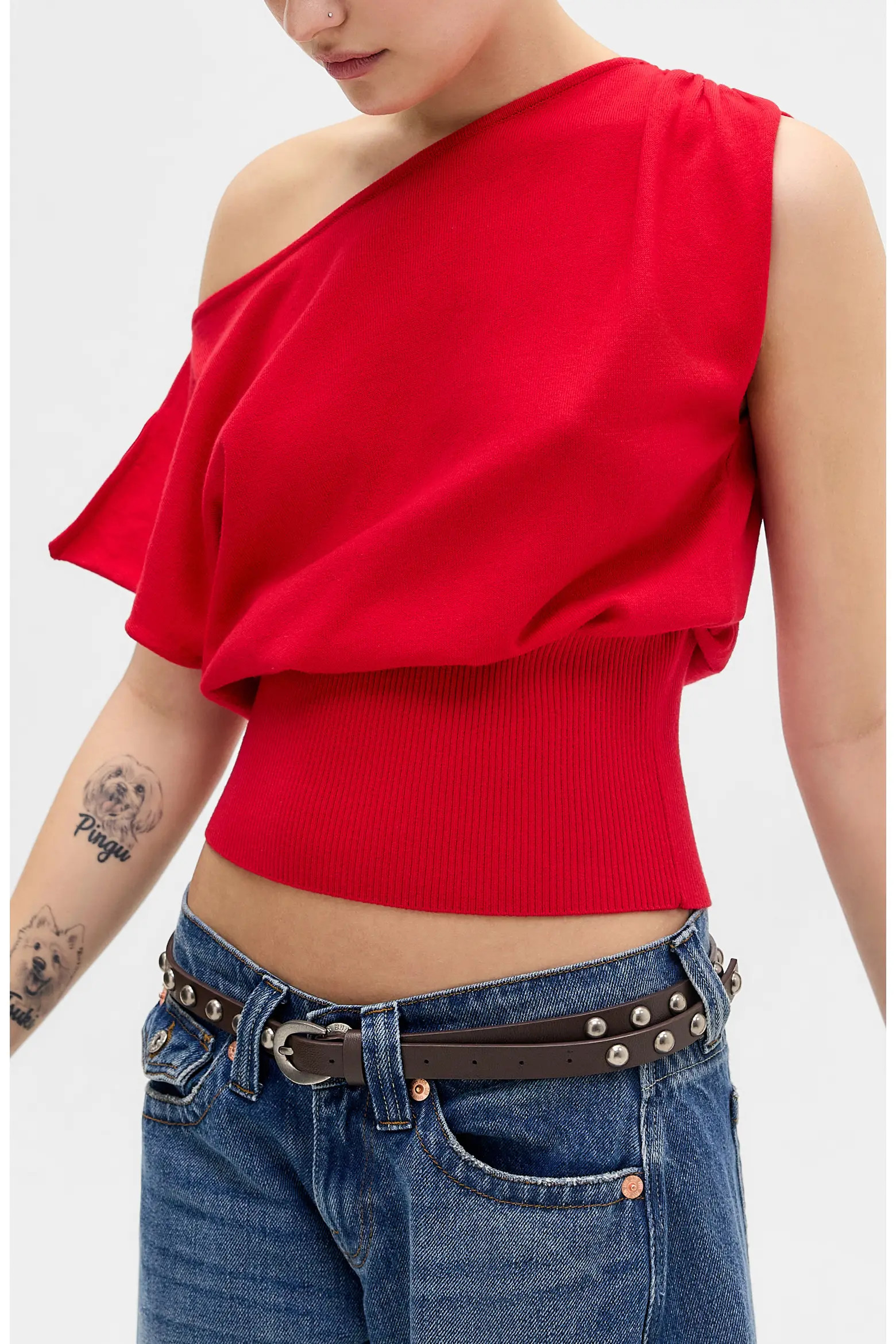 BDG Urban Outfitters Bailey Boat Neck Knit Crop Top (Women) | Nordstrom | Nordstrom