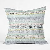 Deny Designs Ninola Designs Little Dots Textured White Throw Pillow, 20" x 20 | Amazon (US)