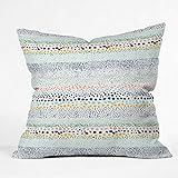 Deny Designs Ninola Designs Little Dots Textured White Throw Pillow, 20" x 20 | Amazon (US)