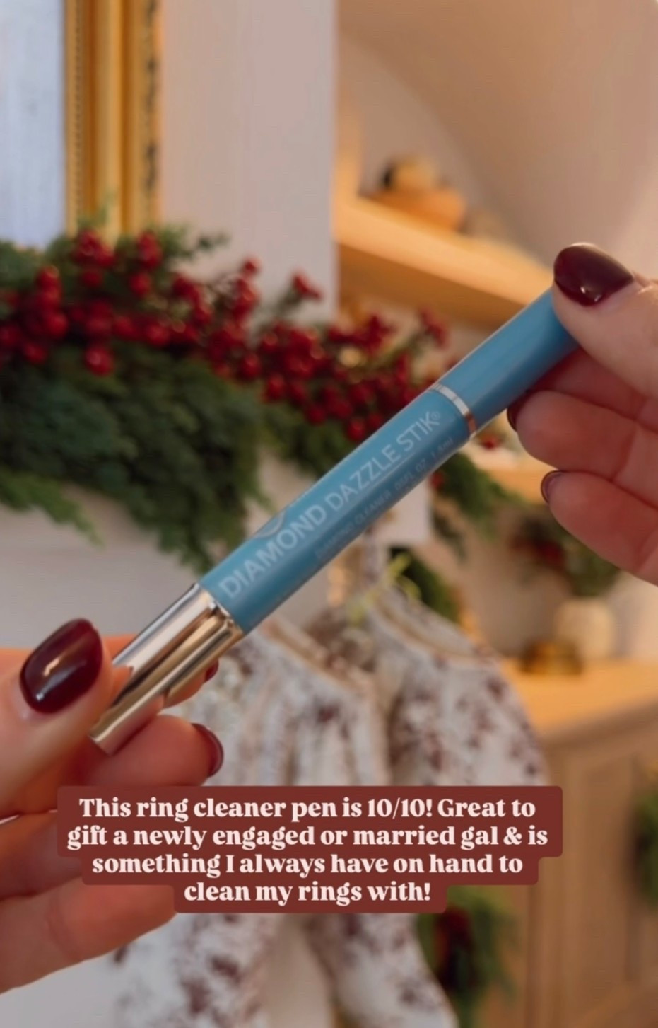 I’ve been using this ring cleaning pen for years! This would be a great stocking stuffer for a fiancé or wife!

Loverly Grey, stocking stuffers, Amazon find, ring cleaner, dazzle stick 

#LTKGiftGuide #LTKHoliday #LTKFindsUnder50