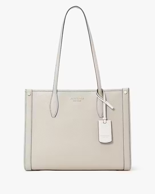 Market Pebbled Leather Medium Tote | Kate Spade (US)