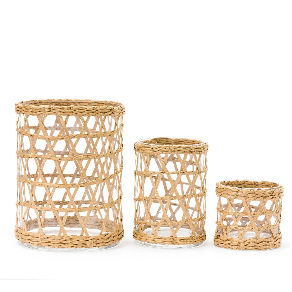 Island Wrapped Hurricane Small Natural | Amanda Lindroth