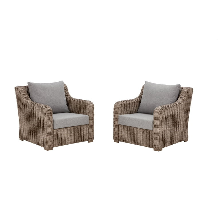 Better Homes & Gardens Bellamy 4 Piece Patio Conversation Set | Walmart (US)