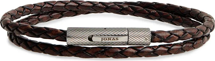 Jonas Studio Braided Leather Wrap Bracelet | Nordstrom | Nordstrom