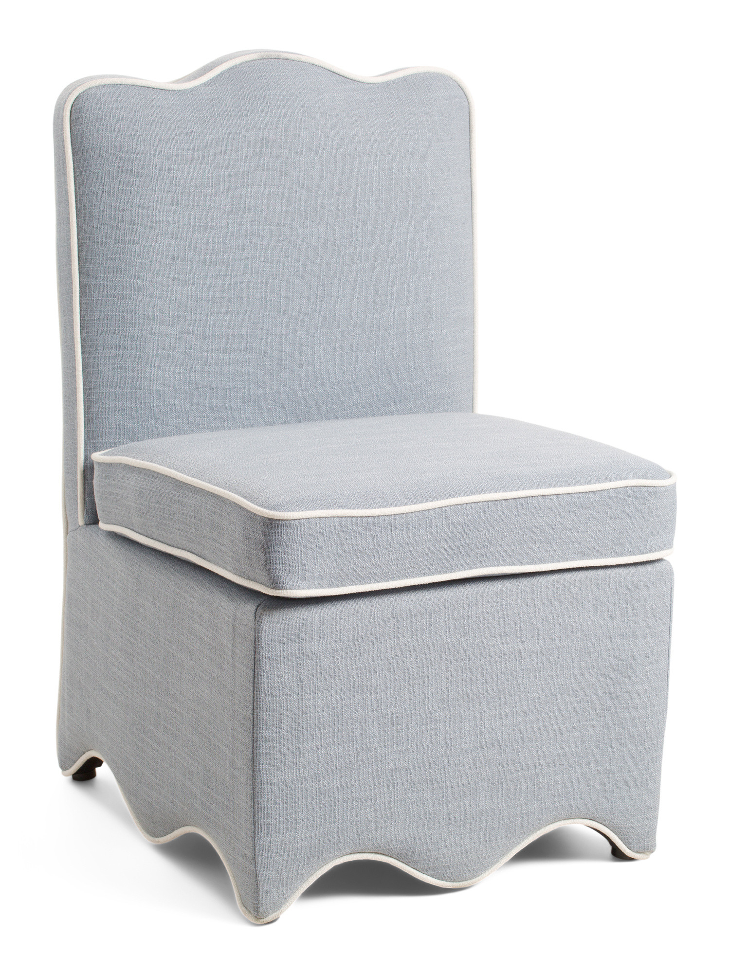 34in Scalloped Bottom Skirted Dining Chair | Kitchen & Dining Room | Marshalls | Marshalls