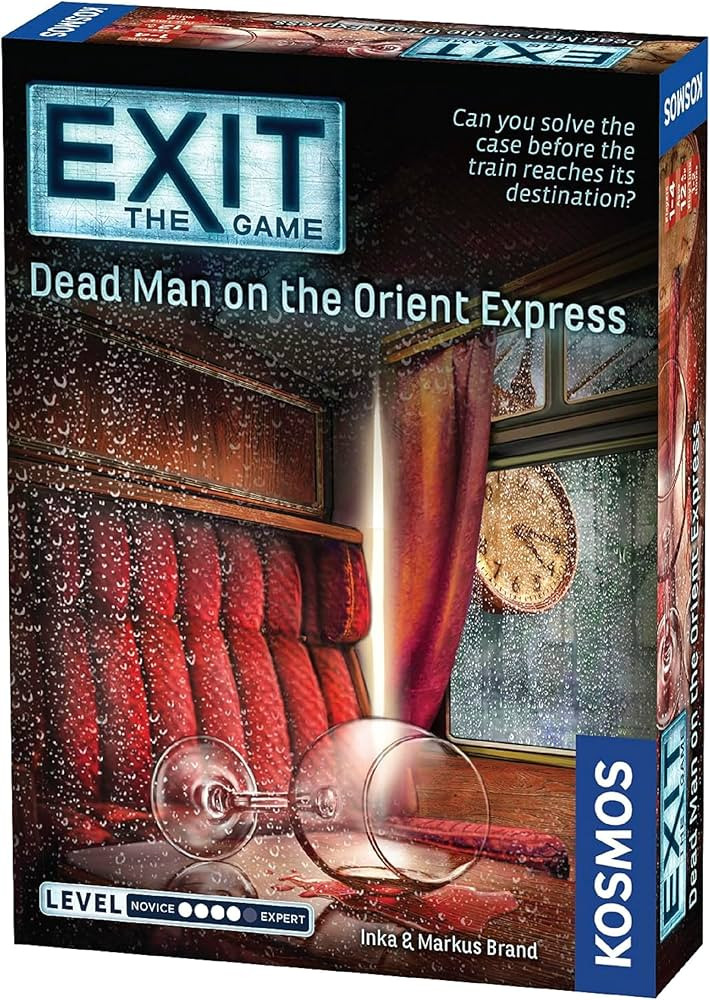 Dead Man on The Orient Express | Exit: The Game - A Kosmos Game | Family-Friendly, Card-Based at-... | Amazon (US)