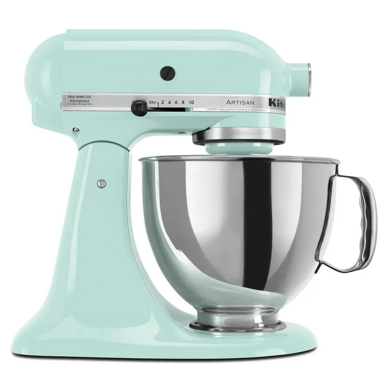 KitchenAid® Artisan® Series 5 Quart Tilt-Head Stand Mixer, Ice, KSM150PS | Walmart (US)