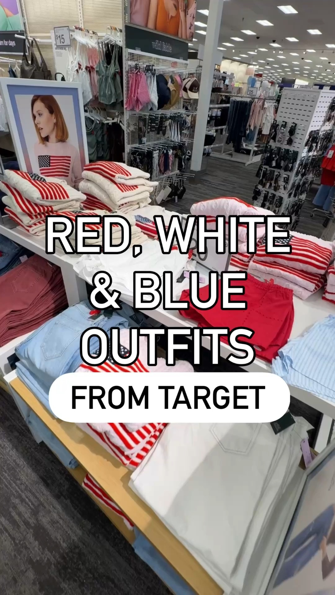 Instagram reel, red white and blue outfits from Target, Target style, Target outfit, Memorial Day weekend outfit, 4th of July outfit

#LTKmomlife #LTKootd #LTKgrwm