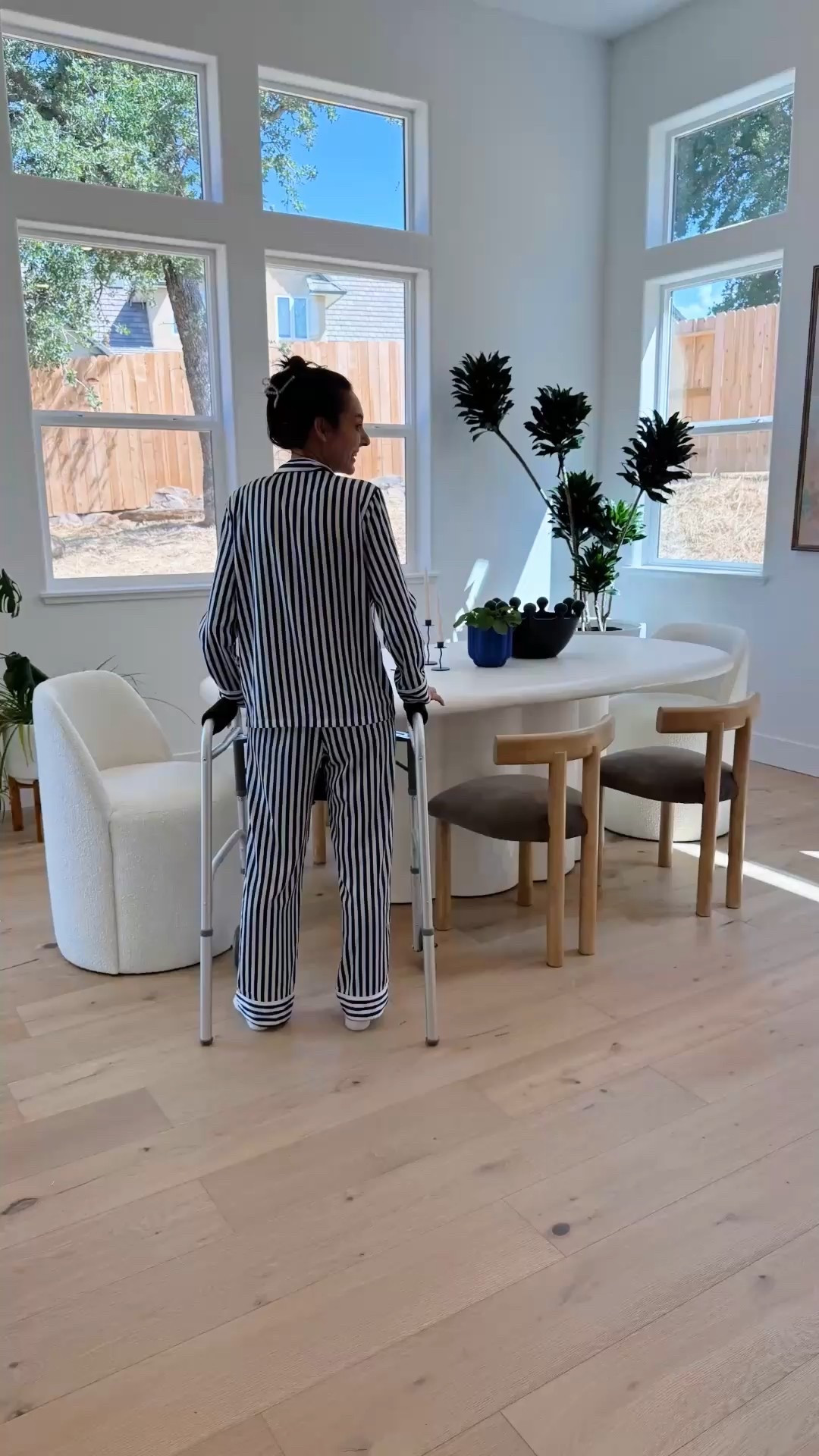 Sattler Saturday New Home Update
Our dining set is complete using a high low mix of brands . 