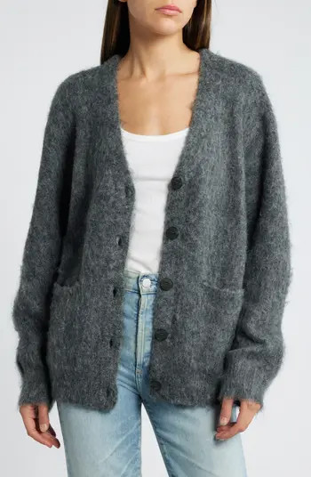 Fuzzy Oversize Cardigan | Nordstrom