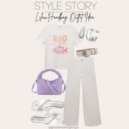 Lilac Handbag Outfit Idea 
.
#handbag #outfitidea 

#LTKFindsUnder100 #LTKItBag #LTKStyleTip