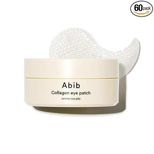 Abib Collagen Eye Patch Jericho Rose Jelly 60 Patches, Korean Under Eye Patches for Puffy Eyes an... | Amazon (US)