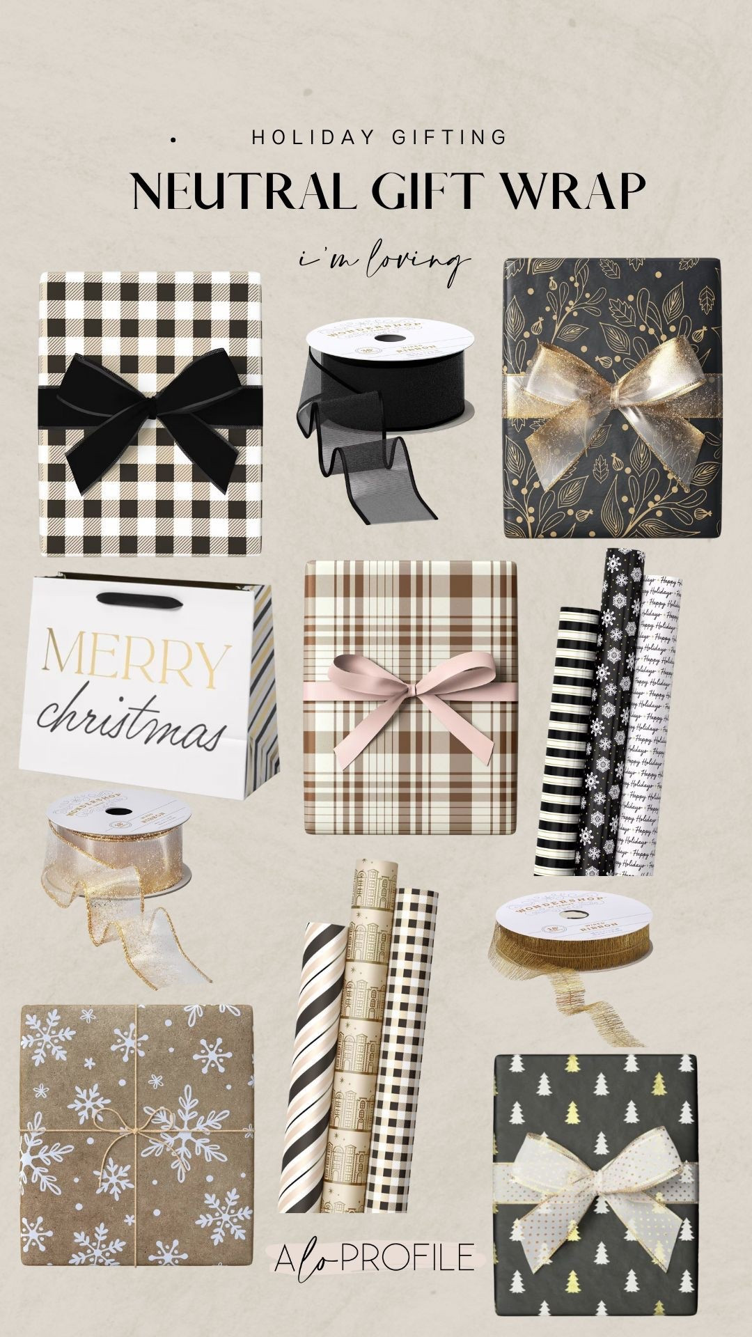 Chic Holiday Gift Wrap Essentials // Holiday gifts, holiday gifting, gift wrap, Christmas gift wrap, wrapping paper, Christmas wrapping paper, holiday gift wrap, holiday gifting supplies, holiday ribbons, holiday gift bags

#LTKGiftGuide