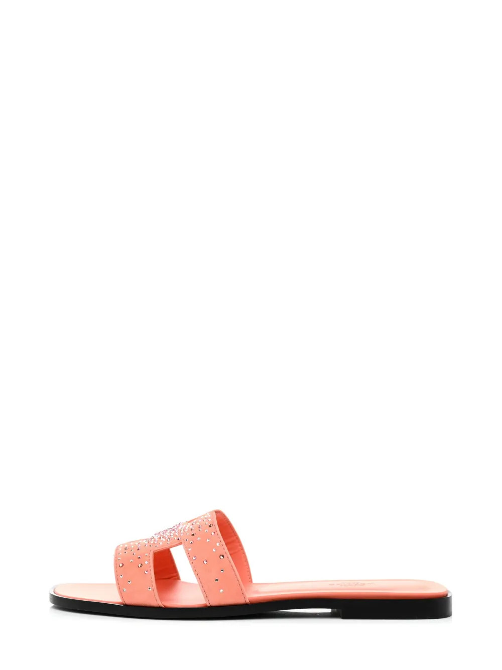 Hermès Pre-Owned Oran Rhinestone Sandals - Farfetch | Farfetch Global