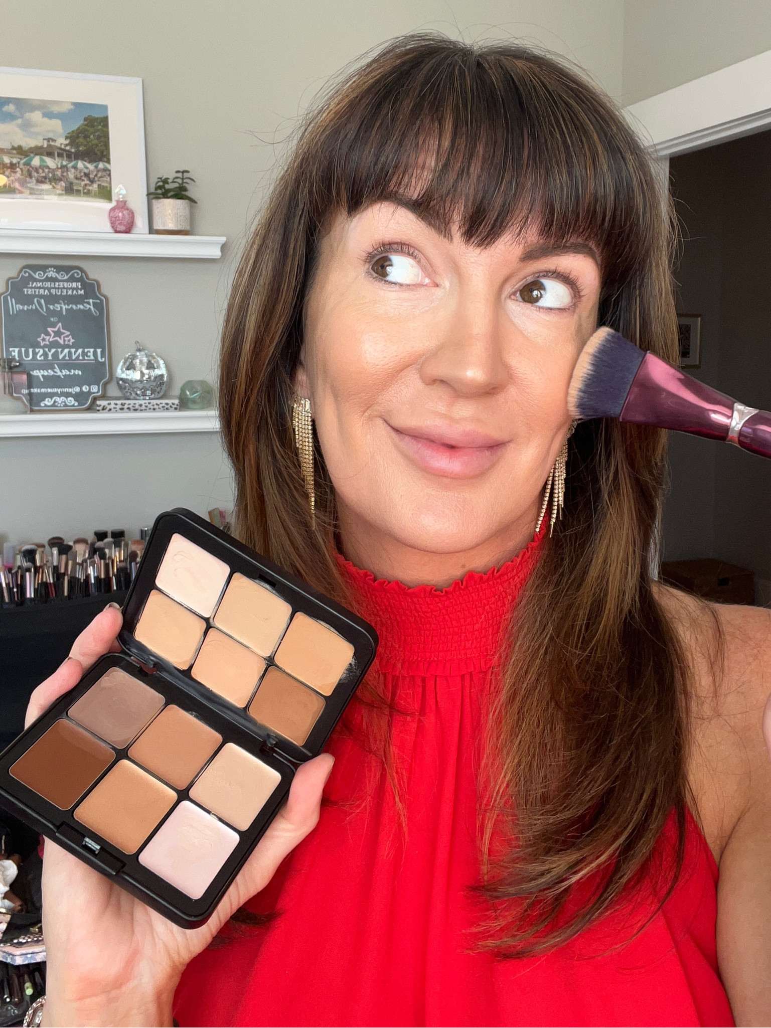 🎨 This skin palette gives the most beautiful finish and ability to highlight and contour so easily. 

#LTKFindsUnder100 #LTKGiftGuide #LTKBeauty