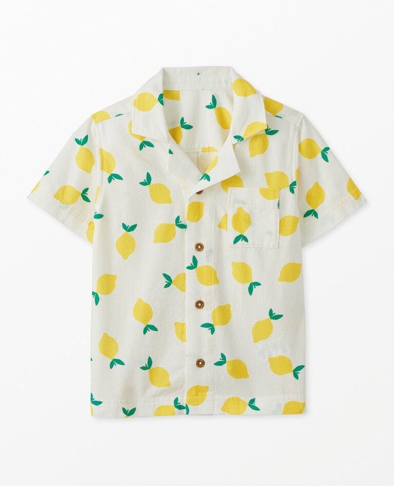 Woven Button Up | Hanna Andersson