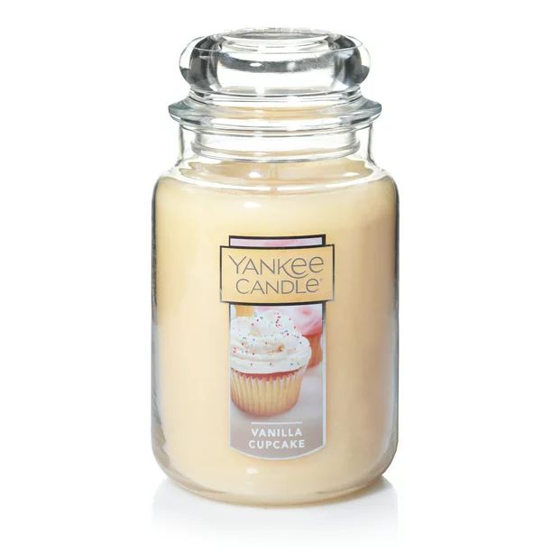 Yankee Candle Vanilla Cupcake - Original Large Jar Scented Candle - Walmart.com | Walmart (US)