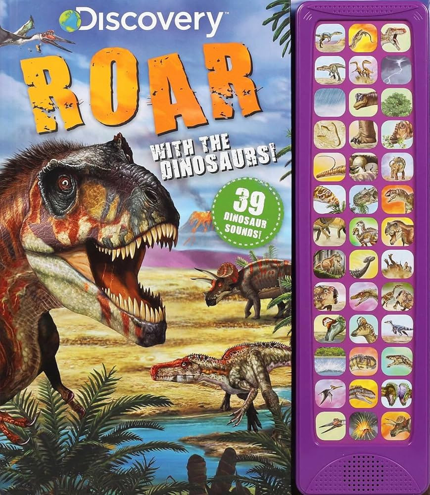 Discovery: Roar with the Dinosaurs! (39-Button Sound Books) | Amazon (US)