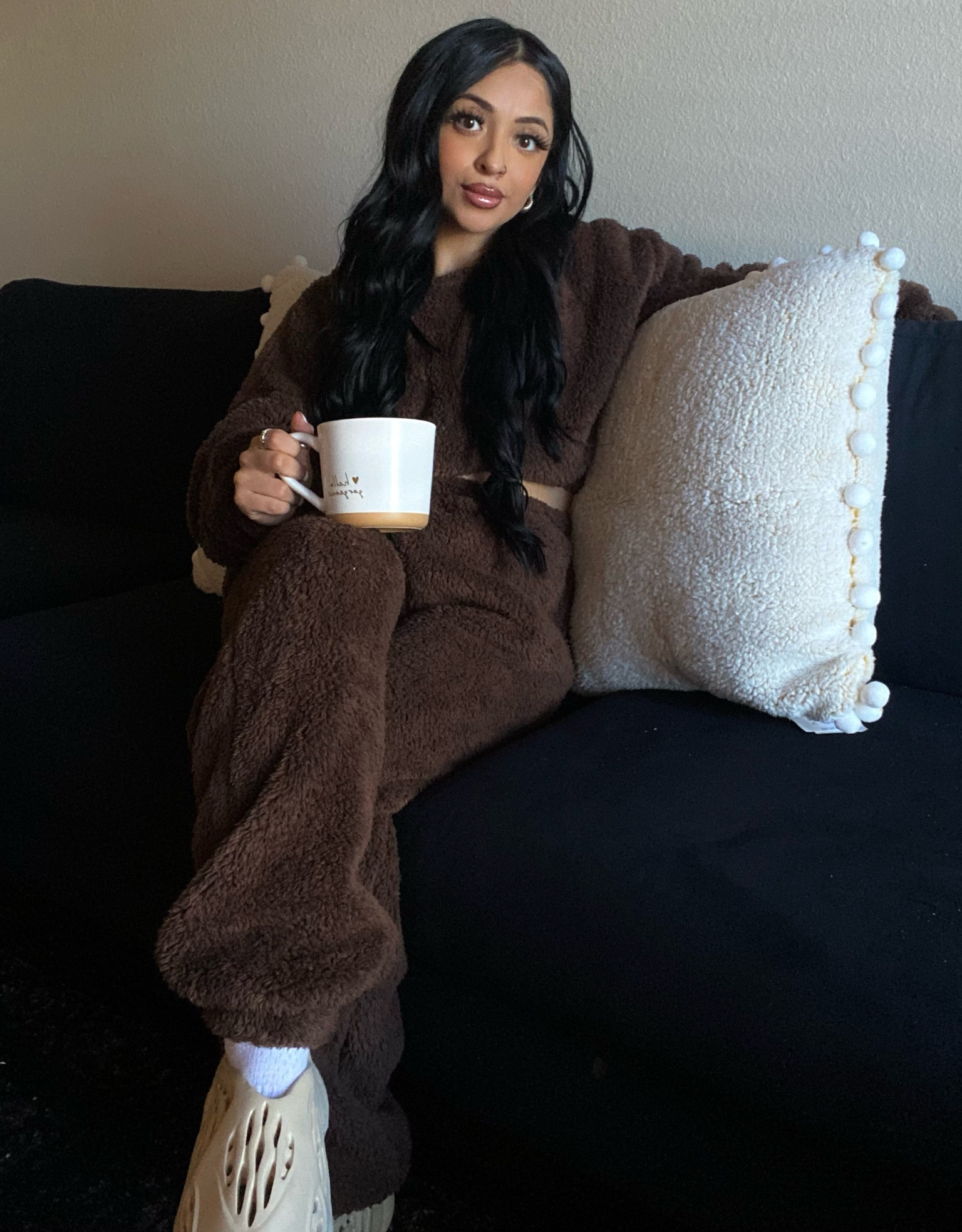 cozy fit 🤎
•top&bottom/small 
•shoes/6 

#LTKfit #LTKstyletip #LTKSeasonal