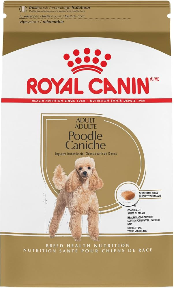 Royal Canin Poodle Adult Breed Specific Dry Dog Food, 2.5 lb bag | Amazon (US)