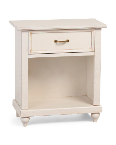 Made In Italy One Drawer Nightstand | TJ Maxx