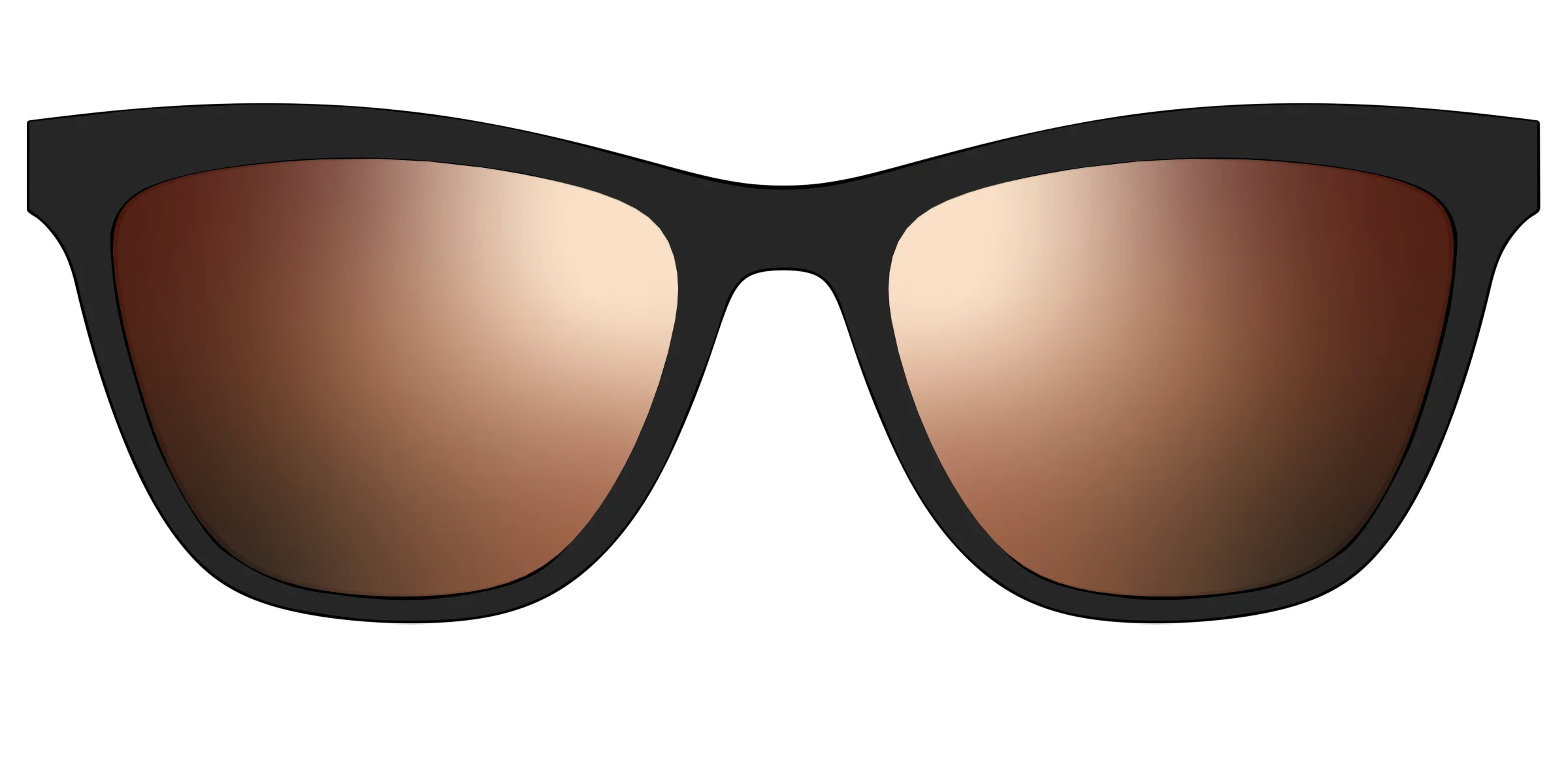 The Gold Reflective Sun Top | Pair Eyewear