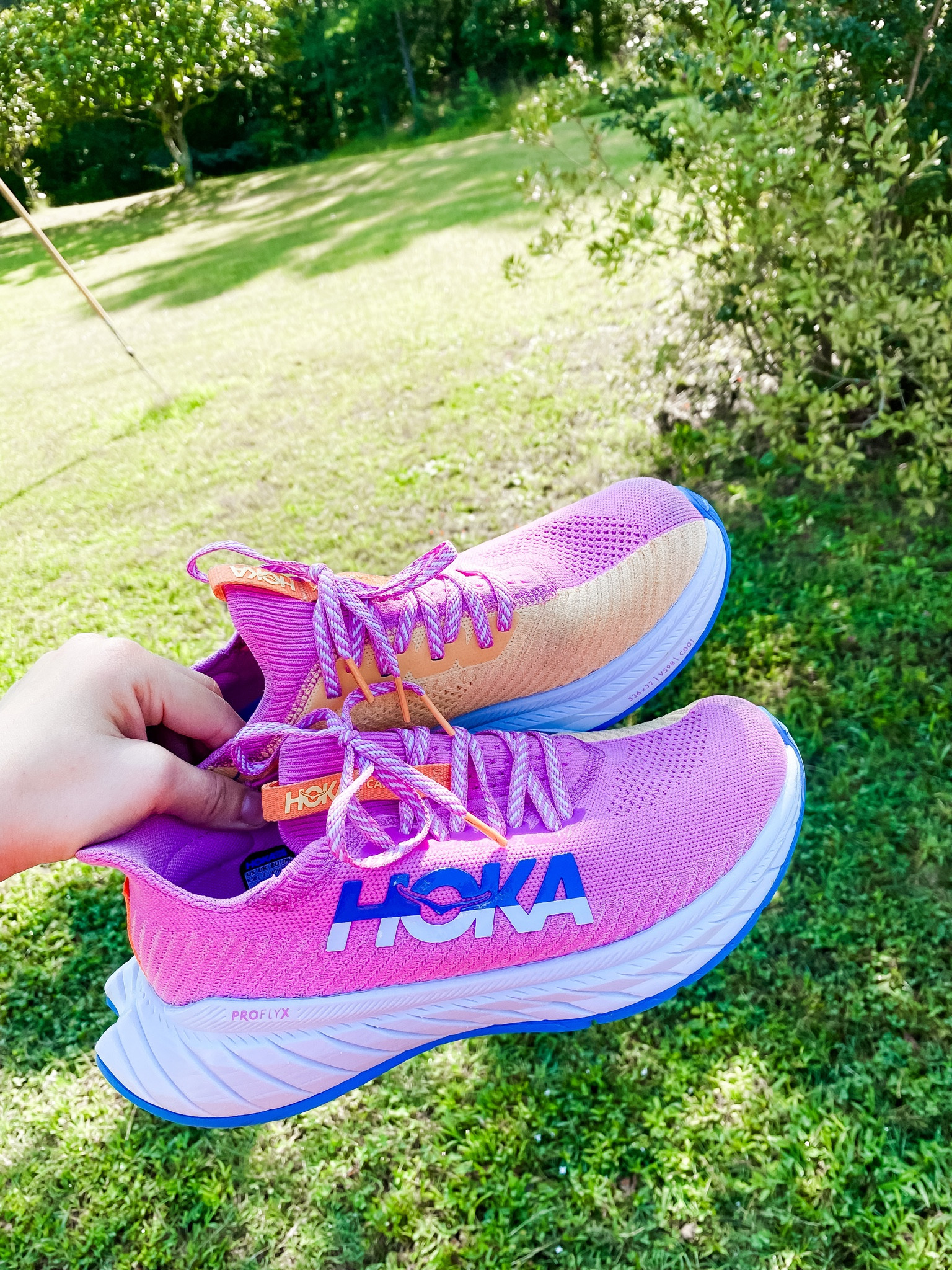 I've gotten so many compliments on my Hokas! They may be the best feeling shoes I've ever worn! ⭐️👏🏼
They fit about a half size too big- but if you like a little wiggle room in your tennis shoes like me, then get your true size! They also come in quite a few colors! I recommend these to anyone who is on their feet a lot during the day! 💗

#LTKshoecrush #LTKworkwear #LTKFitness