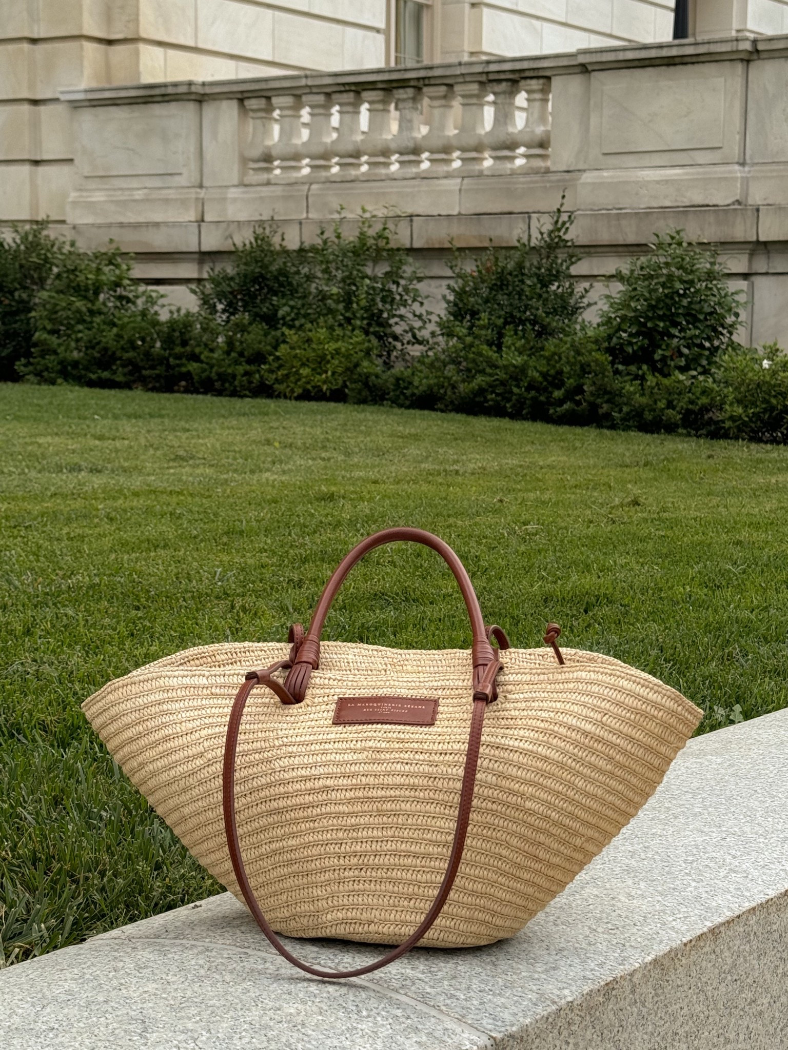 Spring fashion favorites. Straw bag. spring and summer fashion. sezane  

#LTKStyleTip #LTKSeasonal #LTKItBag