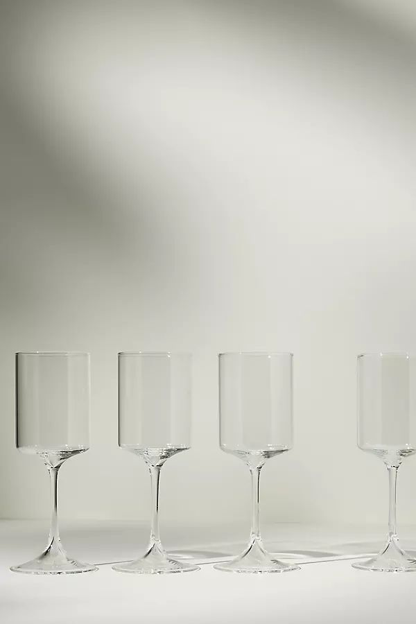 Morgan Wine Glasses, Set of 4 | Anthropologie (US)