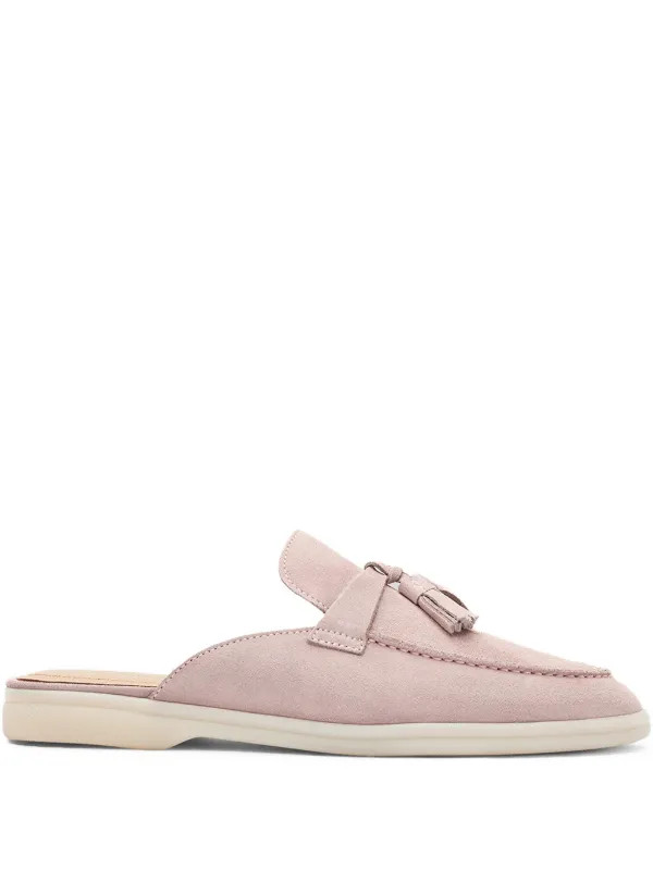 Scarosso Lucrezia Mules Aus Wildleder | Rosa | FARFETCH IT | Farfetch Global