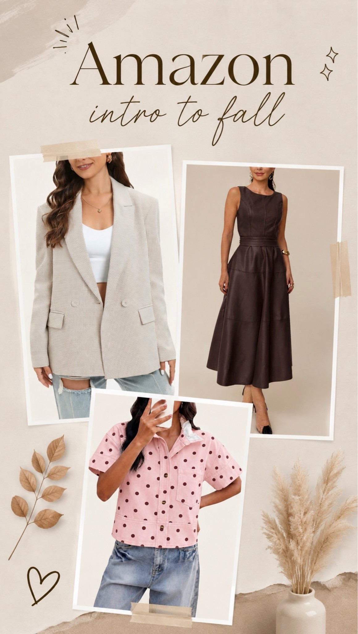 Amazon Intro to Fall Looks 🍂

#LTKootd #LTKgrwm #LTKSeasonal