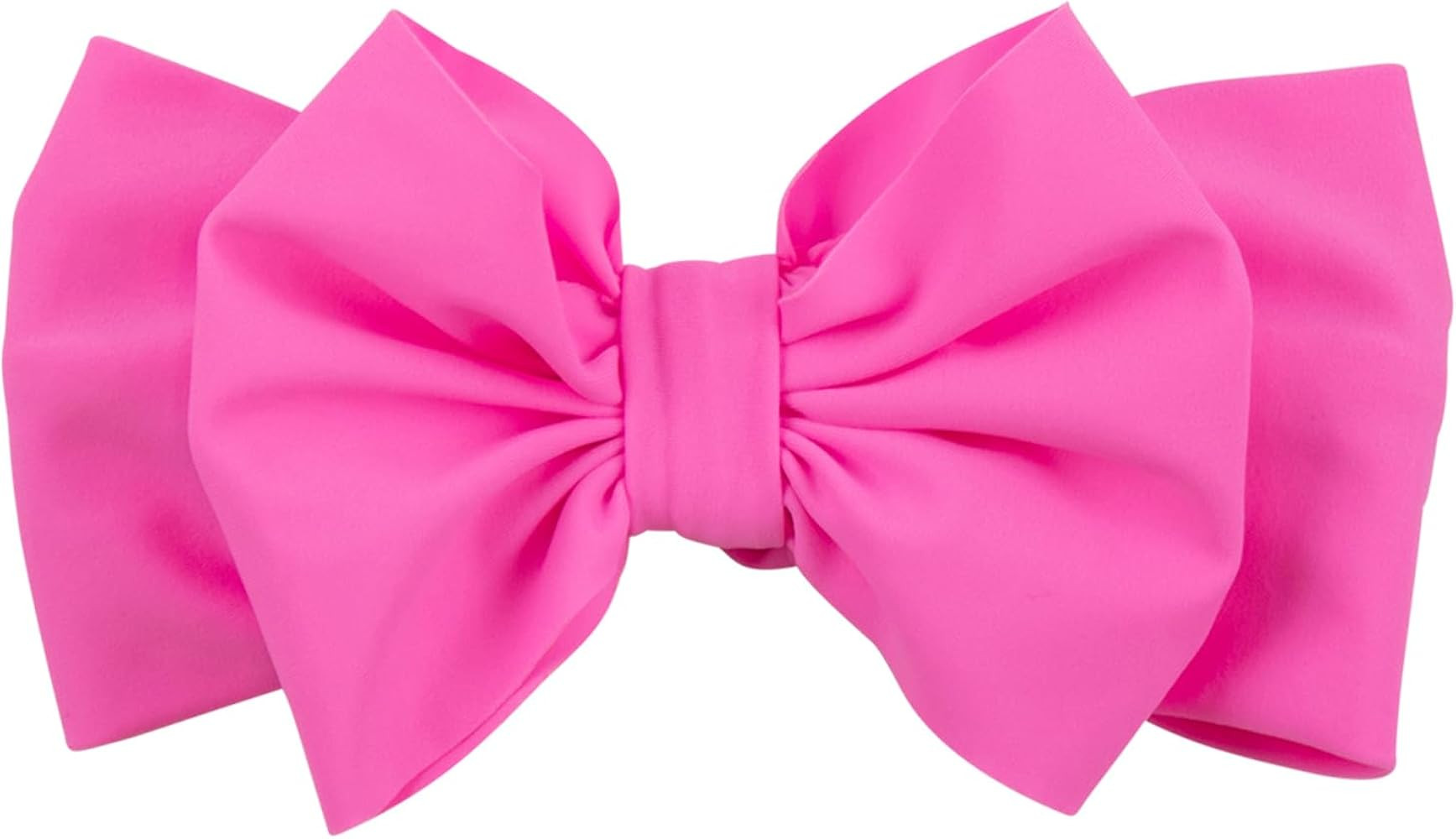 RuffleButts® Girls Swim Bow Headband | Amazon (US)