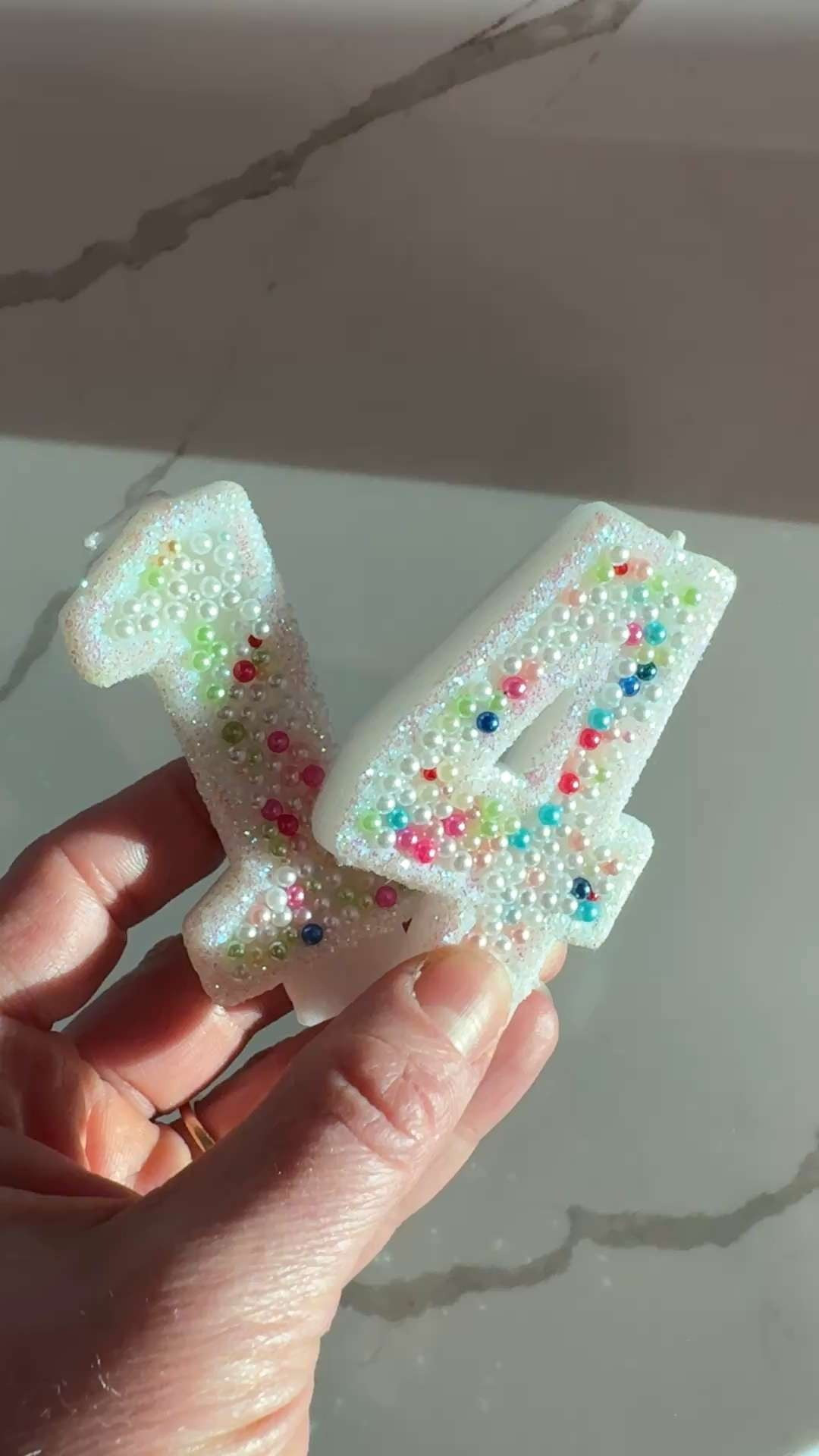 love these beautiful, glittery & girly birthday number candles! 

 #LTKHome #LTKKids