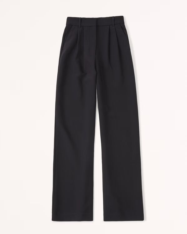 Women's A&F Sloane Tailored Pant | Women's Matching Sets | Abercrombie.com | Abercrombie & Fitch (US)