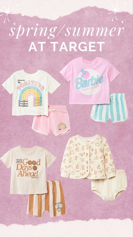 Spring and summer target collection is now available and how cute are these sets?! Jaelyn already has two of them 😂 Linked them below for all of you 🫶🏼

#LTKkids #LTKbaby #LTKSeasonal